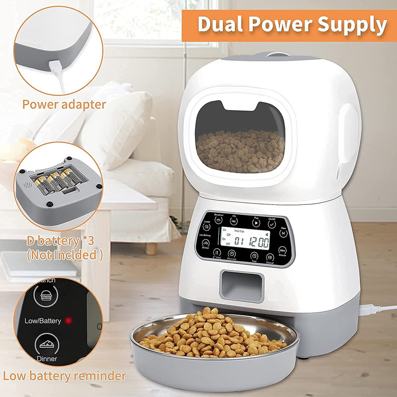 Paws and pals shop automatic pet feeder