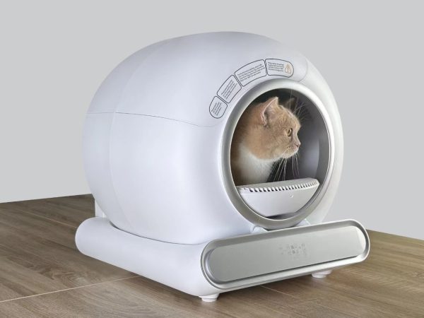 automatic cat litter cleaning box