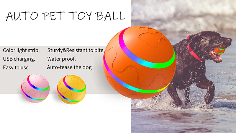 Cleaning tooth pet dog ball