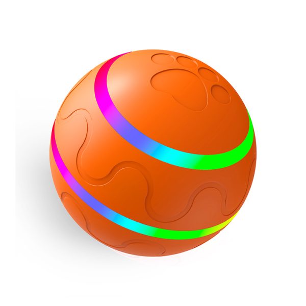 Orange wicked ball