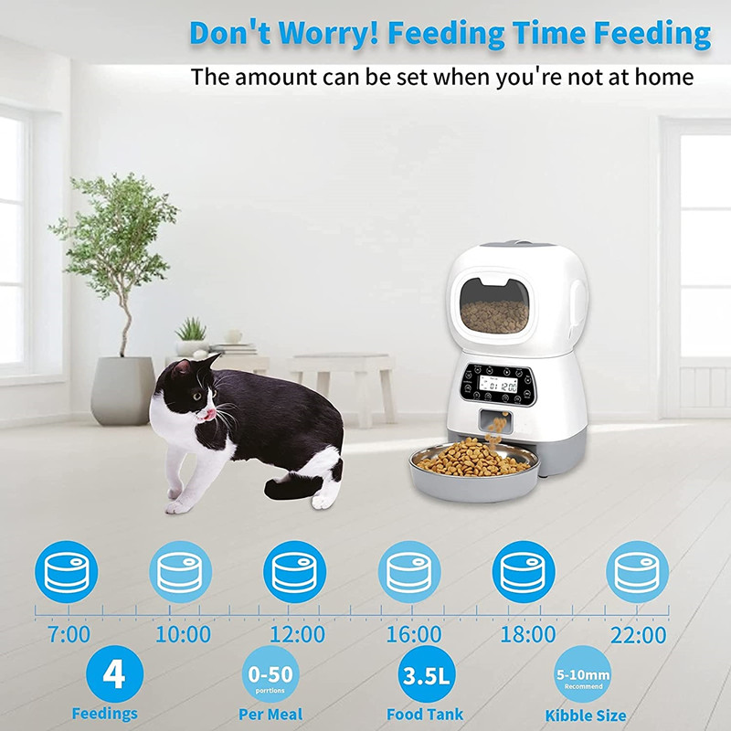 timed pet feeder