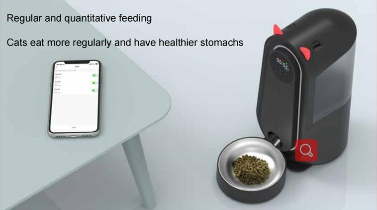 smart pet feeder app